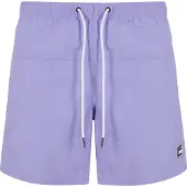 Urban Classics Badshorts lavendel / svart / vit