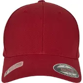 Flexfit Wooly Combed Cap Röd L-XL Man