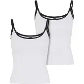 Urban Classics Topp svart / vit