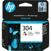 HP 304 Bläck Original Cyan, Magenta, Gul N9K05AE Bläck