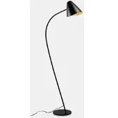 LEDS-C4 Golvlampa Organic, Svart, Vardagsrum / matsal, Metall, Modern, Golvlampa