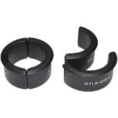 Ergotec Reducers Kit 31.8-25.4 Svart