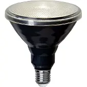 Konstsmide LED spotlight E27 | PAR38 svart | utomhus | 4000K | 15W []