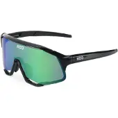 KOO Demos Glasses Black Green Lens