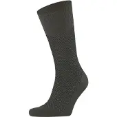 Falke Airport Herringstripe Strumpor Grön Mörkgrön Storlek