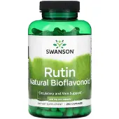 Swanson Health Rutin, Naturliga Bioflavonoider, 250 mg, 250 Kapslar