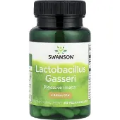 Swanson Health Lactobacillus Gasseri, 3 miljarder CFU, Veganska Drcaps 60 Tabletter