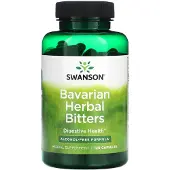 Swanson Health , Bayerska Örter, Alkoholfritt, 120 kapslar