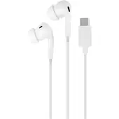 Puro PUIPHF31USBCWHI, Sladdansluten, Samtal/musik, 11g, Headset, Vit