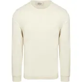 Scotch & soda ångärmad Vaffetröja Ecru Off-White Vit Storek