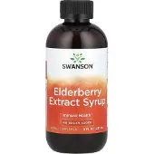 Swanson Health Fläderbärsextrakt Sirap, 237 ml(8 fl oz)