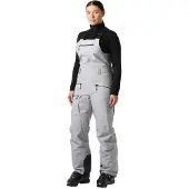 Helly Hansen Powderqueen 2.0 Bib, Skidbyxor, Dam, Grå