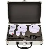 AWTOOLS Hålsågssats AW49460BL; 22-73 mm; 8 st.