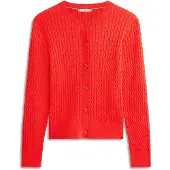 Tommy Hilfiger Kofta orangeröd