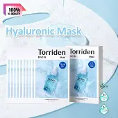 Torriden DIVE-IN Hyaluronsyra Ansiktsmasker 10 st white