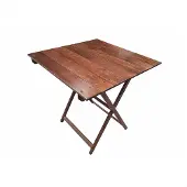 Wellhome Fällbart Sängbord I Bok Med Valnötsfinish 70x50x76 Cm