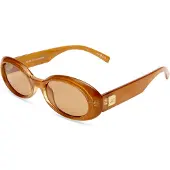 Le Specs Solglasögon 'Work It!' karamell