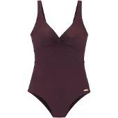 LASCANA Baddräkt aubergine