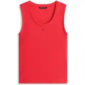 Tommy Hilfiger Topp 'ESSENTIAL' röd