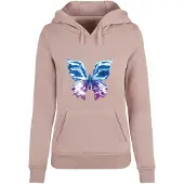 Miss Tee Chromed Butterfly Huvtröja