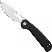 Eutektik Trinity TRI-BSW-R Stonewashed 14C28N, Black G10, pocket knife