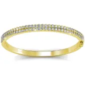 MYC Paris Glamourarmband - guld och kristall