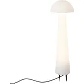 QAZQA Stående utomhuslampa vit 80 cm inkl. LED IP44 - Fungi