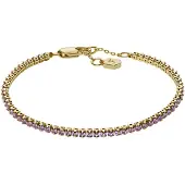 Fossil Armband 'ELLIS' guld / lila