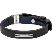 Fossil Armband 'MACHINE' nattblå / svart