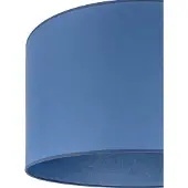 Duolla Lampskärm Roller Ø 50 cm, mörkblå , Blå, Textil / tyger / siden