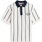 Tommy Hilfiger Contrast Collar Embroidery Pique Polo Shirt