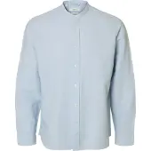 Selected Regclay Linen Skjorta Med Långa ärmar