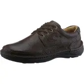 Clarks Shoes för män. 20339005 Nature Three bruna läderskor (42.5), Hud, Karta, Nyckelband, Casual