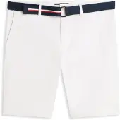 Tommy Hilfiger Denton Straight Fit Belted Chino Shorts