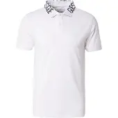 GUESS T-shirt 'NOLAN' nattblå / vit