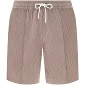 Boggi Milano Badshorts 'B Tech' brun / greige