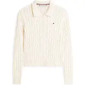 Tommy Hilfiger Cable Knit Polo Cardigan
