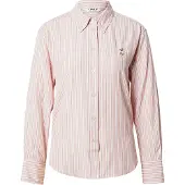 ONLY Blus karamell / gammalrosa / vit