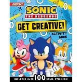 Sonic The Hedgehog Get Creative! Sticker Activity Book