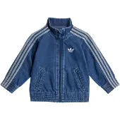 Adidas Originals Firebird Denim Sweatshirt Med Dragkedja