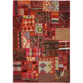 Rezas Tekkeh Kelim orientalisk matta 140 x 200 cm