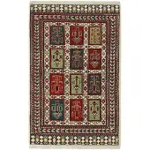 Rezas Torkaman Fine orientalisk matta 83 x 125 cm