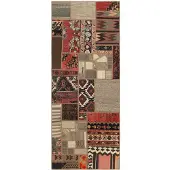 Rezas Tekkeh Kelim orientalisk matta 80 x 200 cm