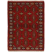 Rezas Torkaman orientalisk matta 107 x 145 cm