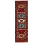 Rezas Torkaman Fine orientalisk matta 85 x 291 cm