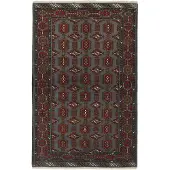 Rezas Torkaman Fine orientalisk matta 130 x 204 cm