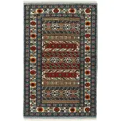 Rezas Torkaman Fine orientalisk matta 104 x 158 cm