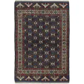 Rezas Torkaman Fine orientalisk matta 136 x 195 cm