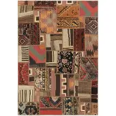 Rezas Tekkeh Kelim orientalisk matta 140 x 200 cm