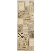 Rezas Tekkeh Kelim orientalisk matta 80 x 250 cm
